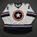 Gluchowski, Nolan<br>MARVEL Captain America w/Socks - Worn January 20, 2020 @ Utah Grizzlies<br>Idaho Steelheads 2019-20<br>#21 Size: 56